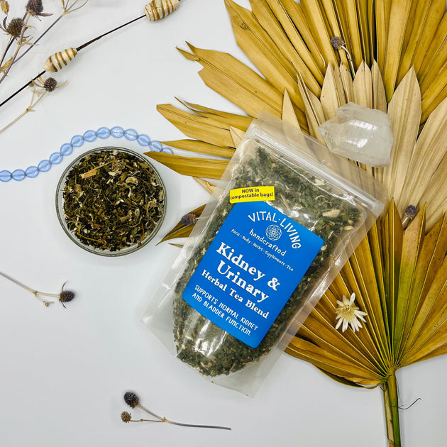 Image showcasing Kidney & Urinary Herbal Tea Blend | Vital Living Herbs And Nutrition