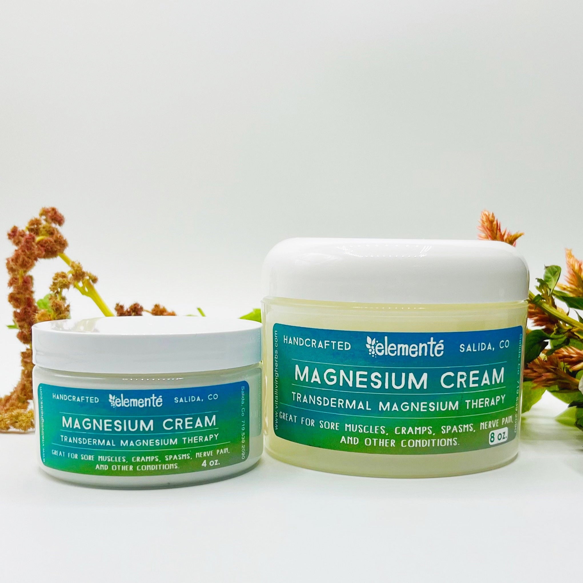 Magnesium Cream | Vital Living Herbs And Nutrition