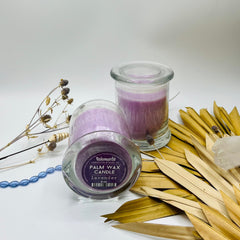 Lavender Palm Wax Candle