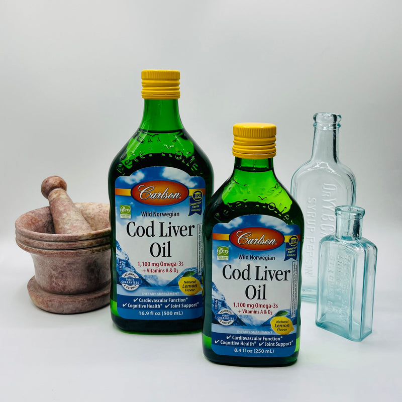 Carlson's Cod Liver Oil Lemon